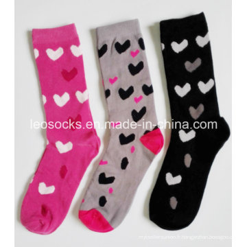 Chaussettes heureuses pour femmes personnalisées à la mode